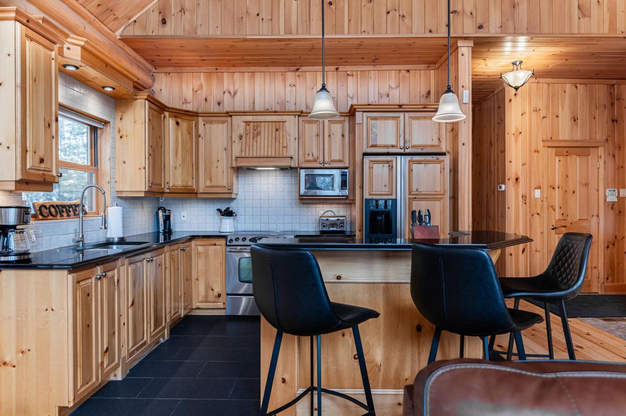 Fiddler Lake Resort Chalet 76 Deer Mille-Isles Exterior foto