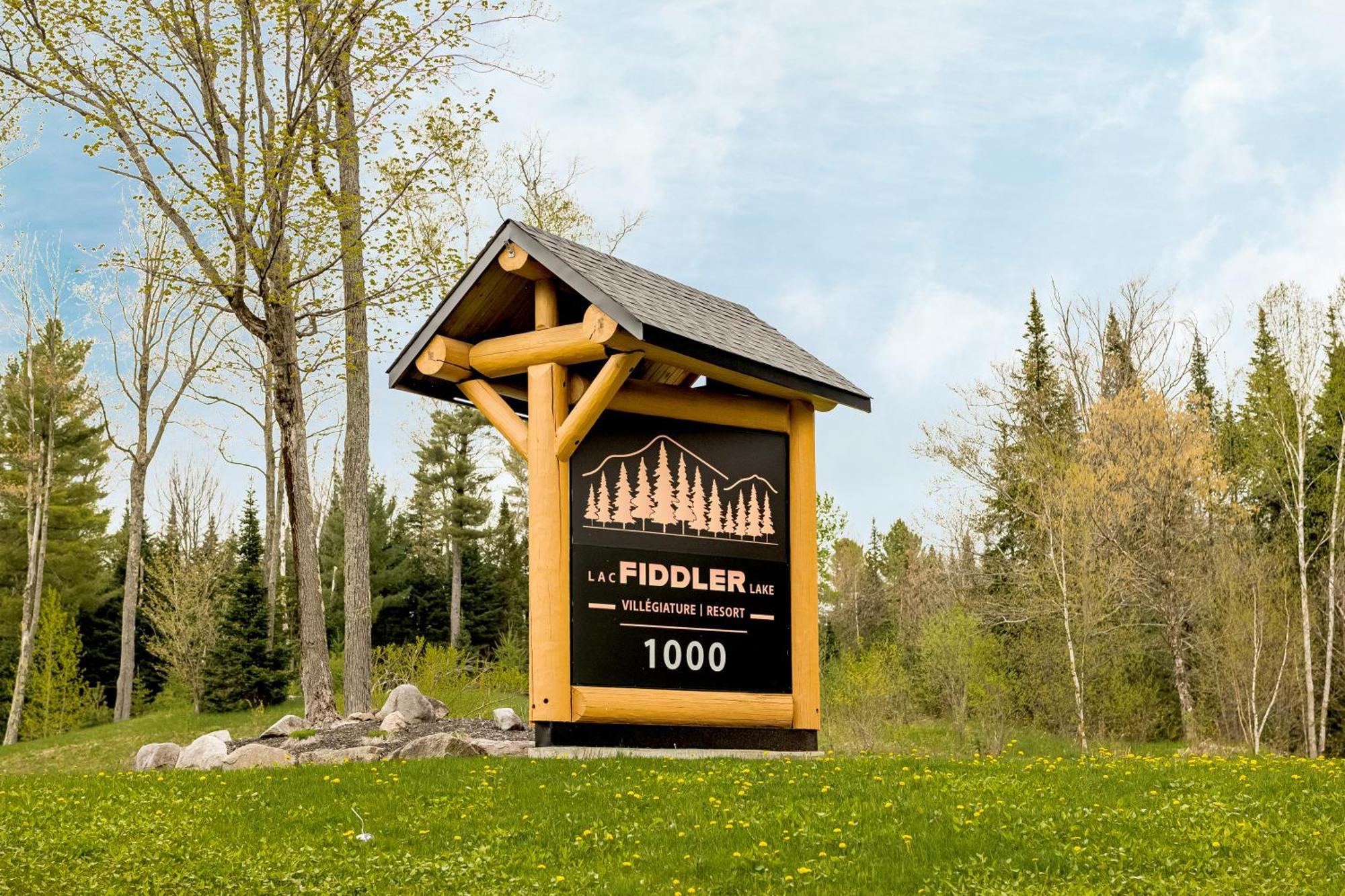 Fiddler Lake Resort Chalet 76 Deer Mille-Isles Exterior foto
