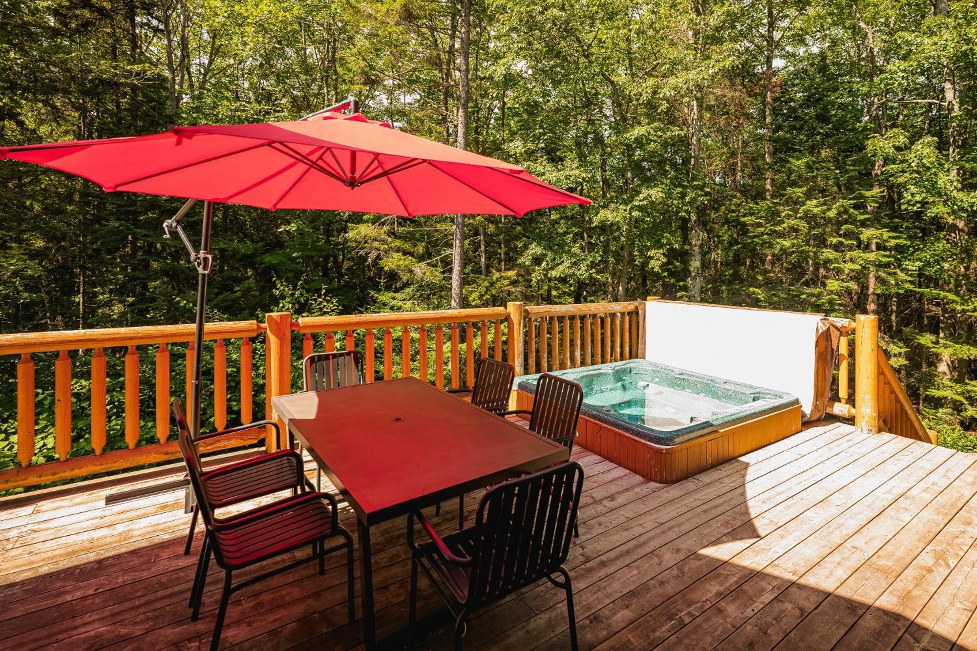 Fiddler Lake Resort Chalet 76 Deer Mille-Isles Exterior foto
