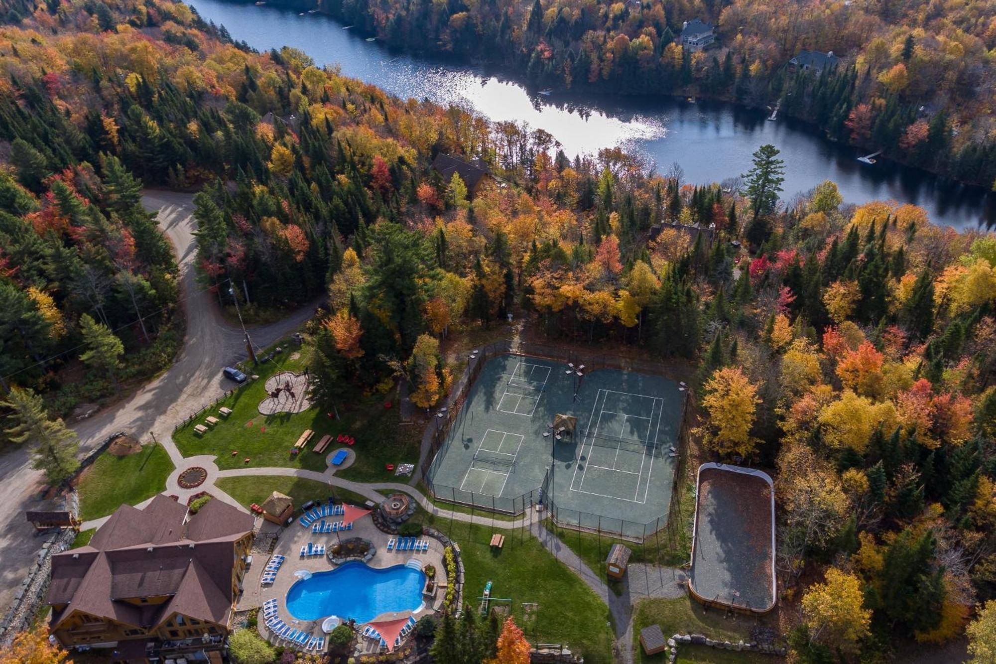 Fiddler Lake Resort Chalet 76 Deer Mille-Isles Exterior foto