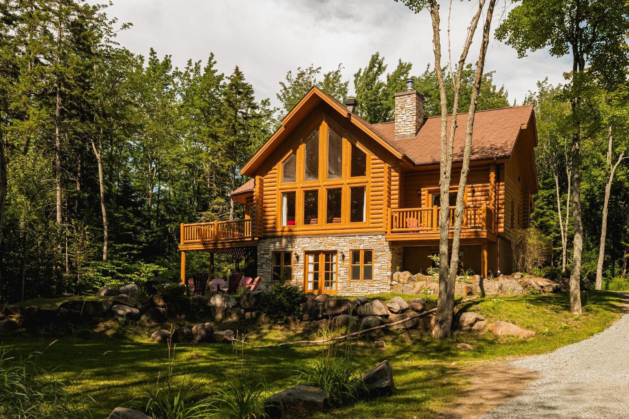 Fiddler Lake Resort Chalet 76 Deer Mille-Isles Exterior foto